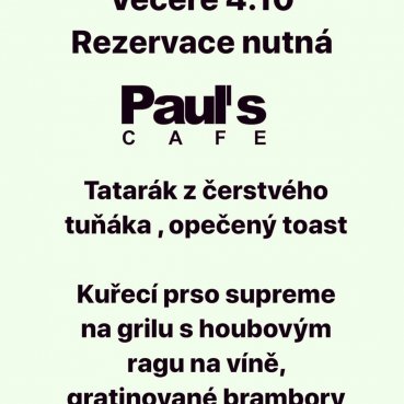 Pauls Cafe - Kavárna v Liberci